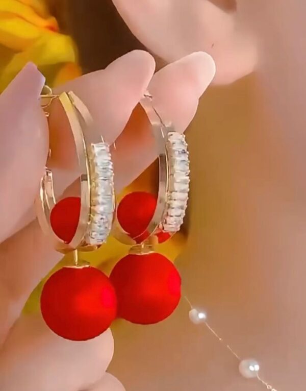 Aretes Arena Roja