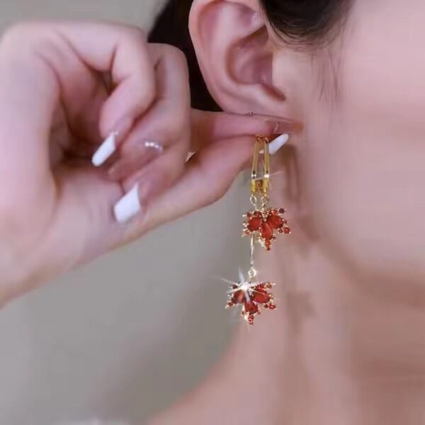 Aretes Maple Largo - Imagen 2